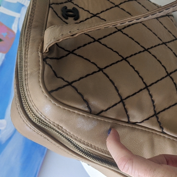 Chanel vintage Surpique handbag - Picture 12 of 17